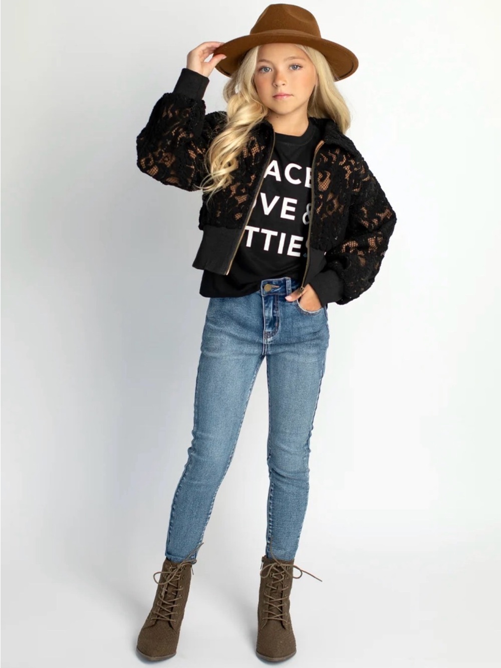 Joyfolie little girl skinnies jeans